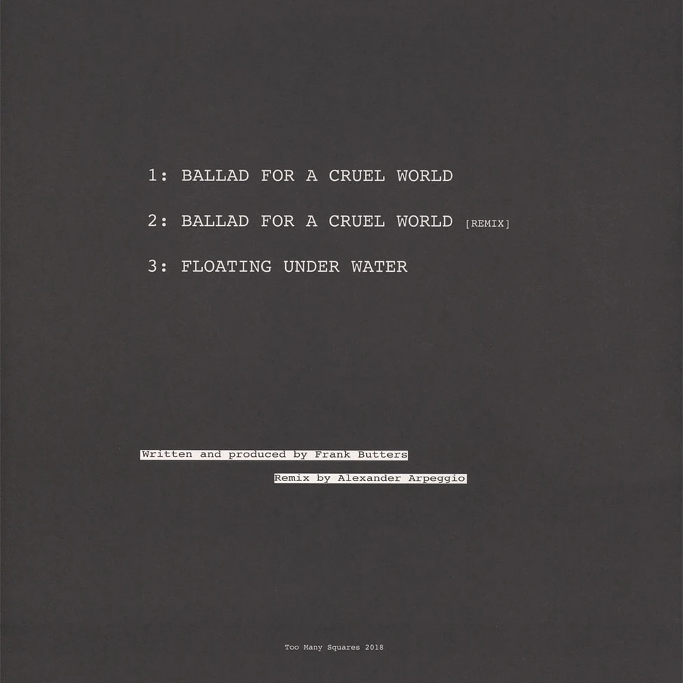 Radium Craze - Ballad For A Cruel World