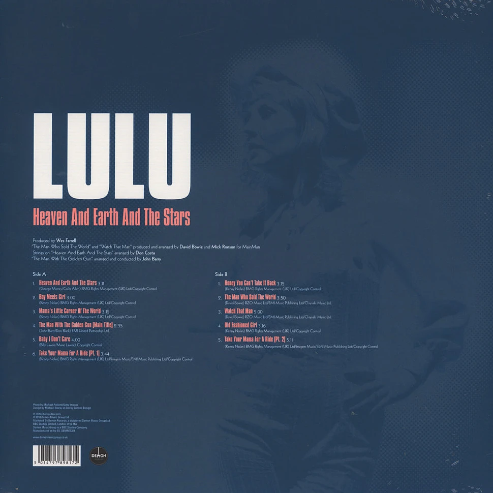 Lulu - Heaven and Earth and the Stars