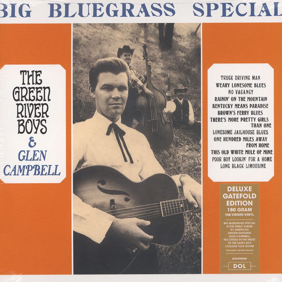 Green River Boys & Glen Campbell - Big Bluegrass Special Gatefold Sleeve Edition