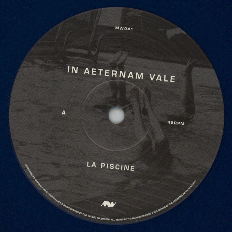 In Aeternam Vale - La Piscine Clear Aqua Vinyl Edition