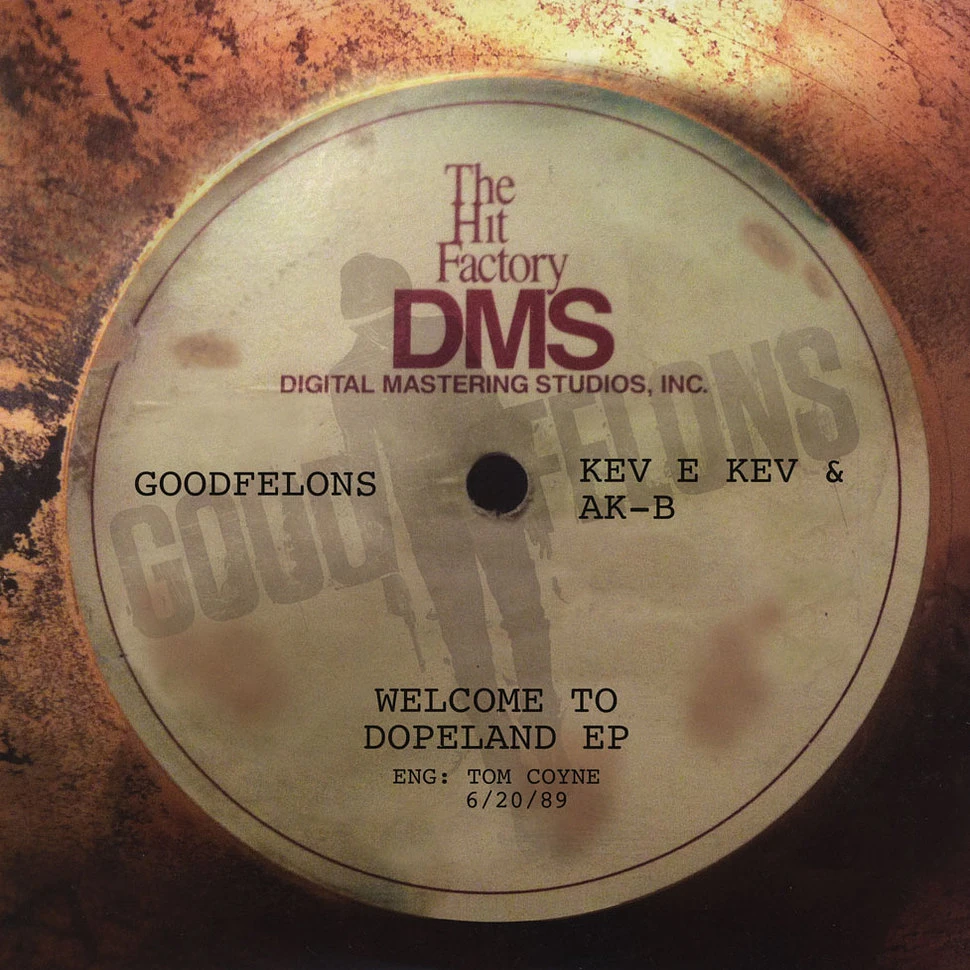 Kev-E-Kev & Ak-B - Welcome To Dopeland Yellow Vinyl Edition