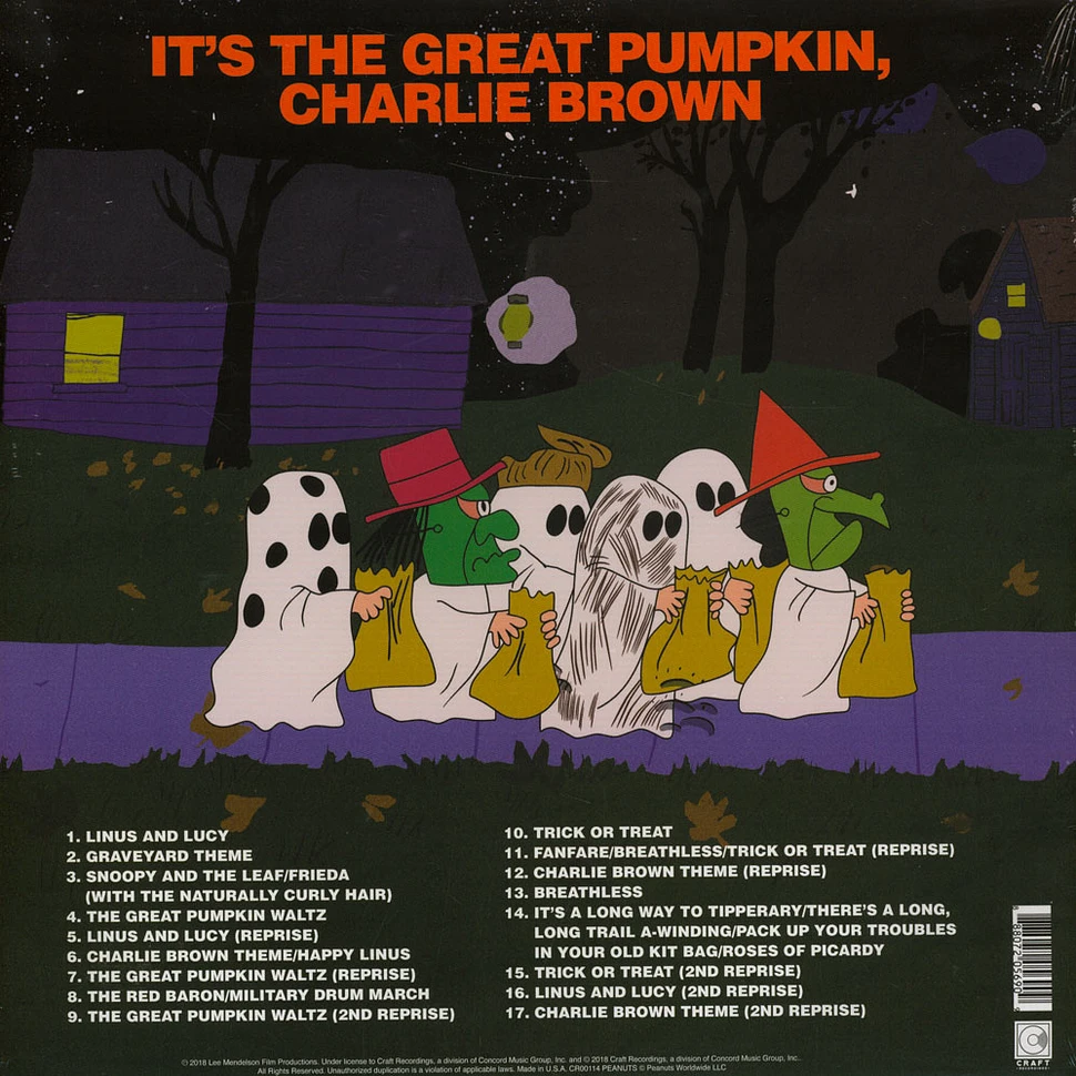 Vince Guaraldi - It's The Great Pumpkin Charlie Brown