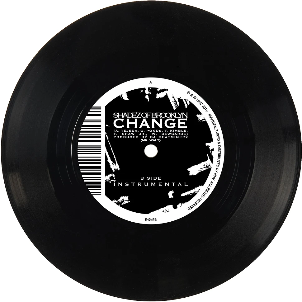 Shadez Of Brooklyn - Change / Instrumental