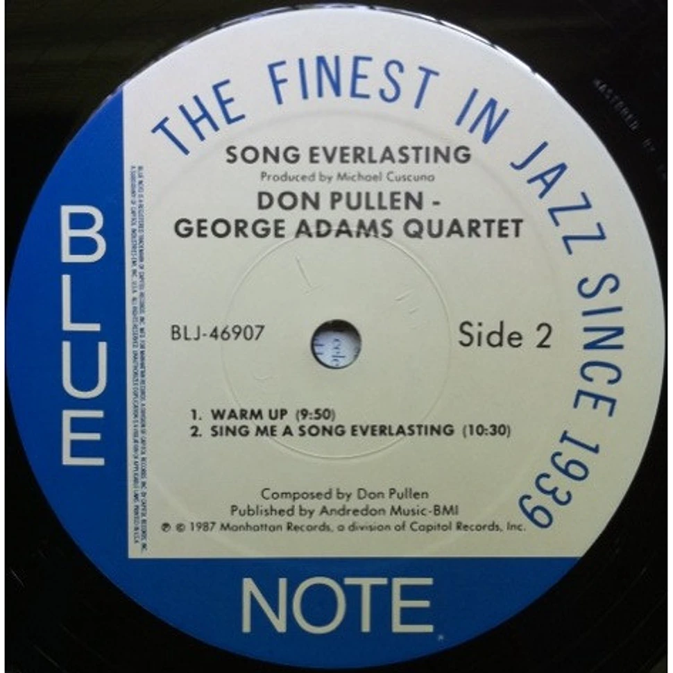 George Adams - Don Pullen Quartet - Song Everlasting