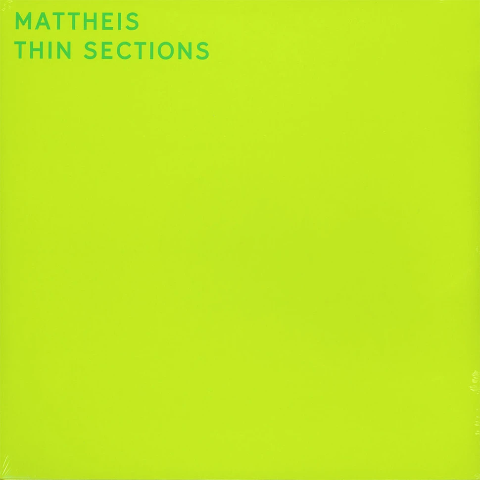 Mattheis - Thin Sections