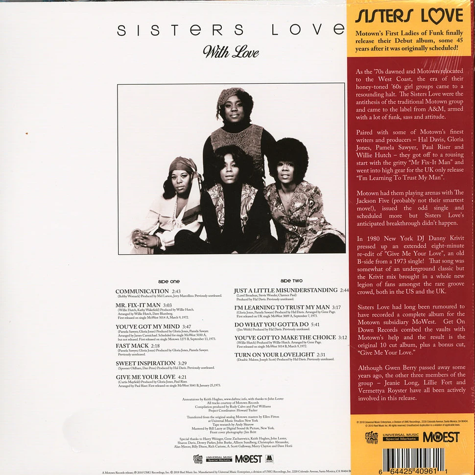 Sisters Love - With Love