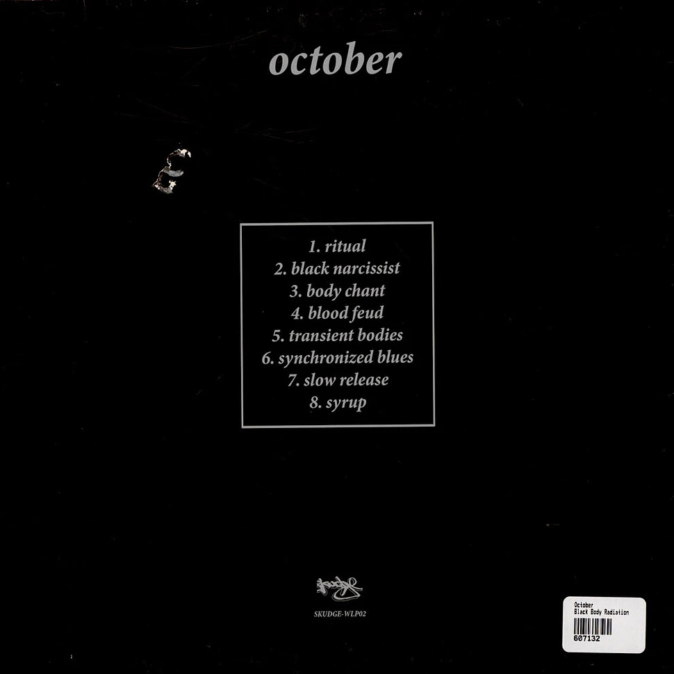 October - Black Body Radiation