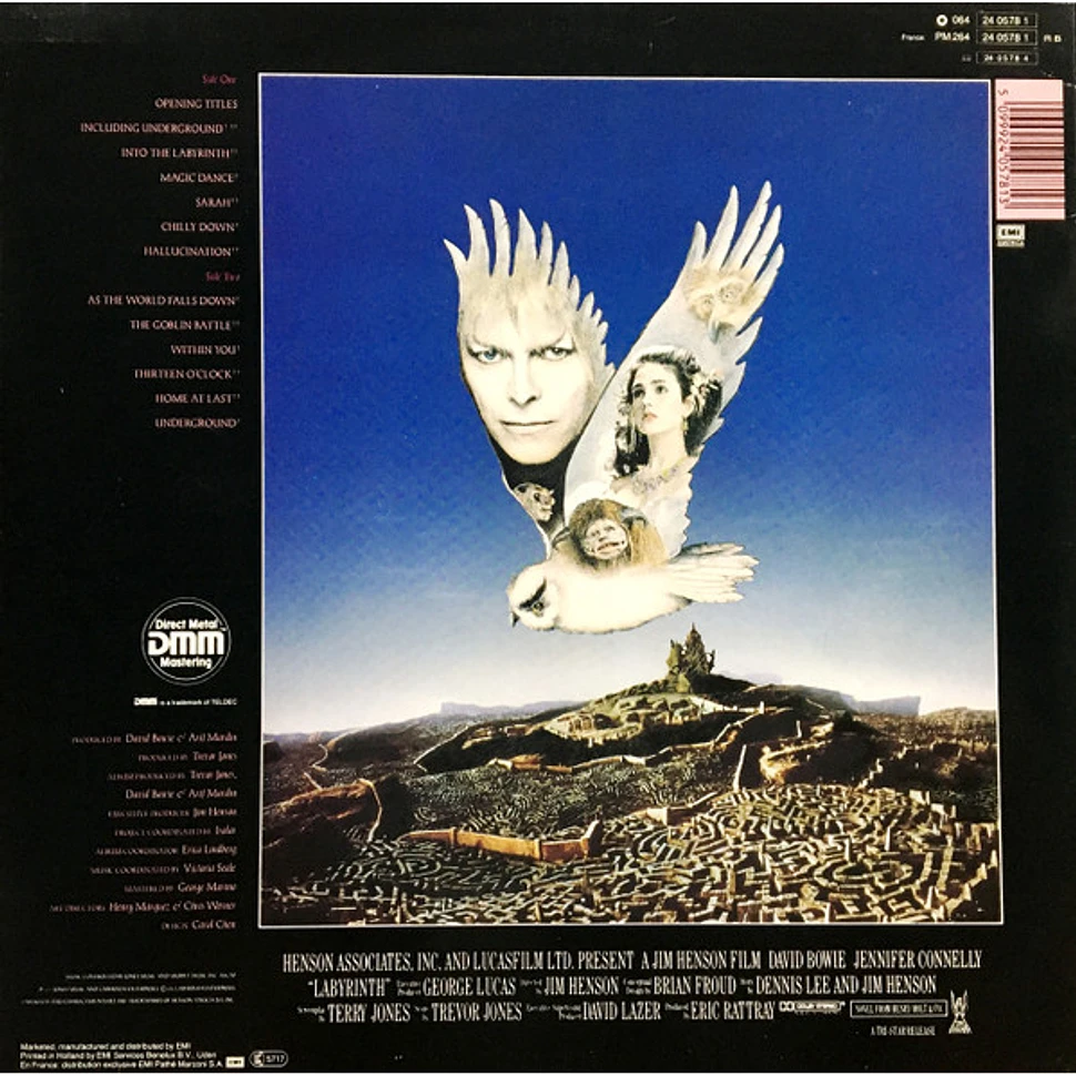 David Bowie And Original Score By Trevor Jones - Labyrinth (From The Original Soundtrack Of The Jim Henson Film)