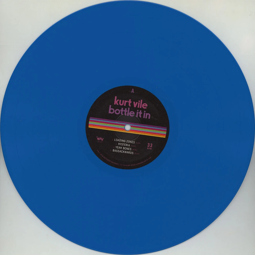 Kurt Vile - Bottle It In Blue Vinyl Edition