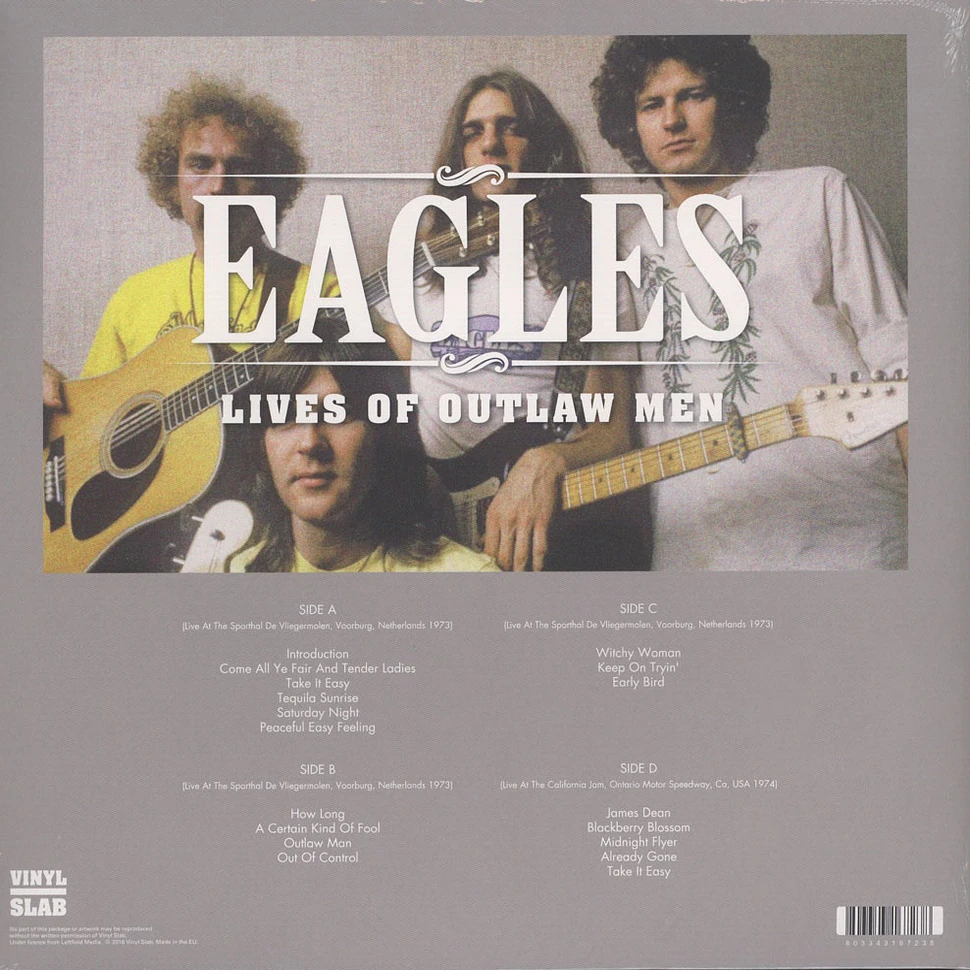 Eagles - Lives Of Outlaw Men
