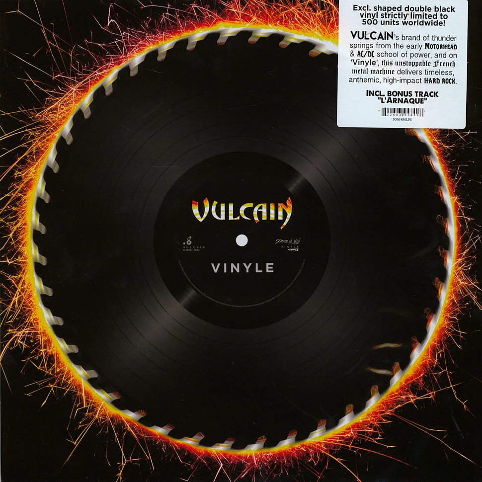 Vulcain - Vinyle Saw Shaped Vinyl Edition