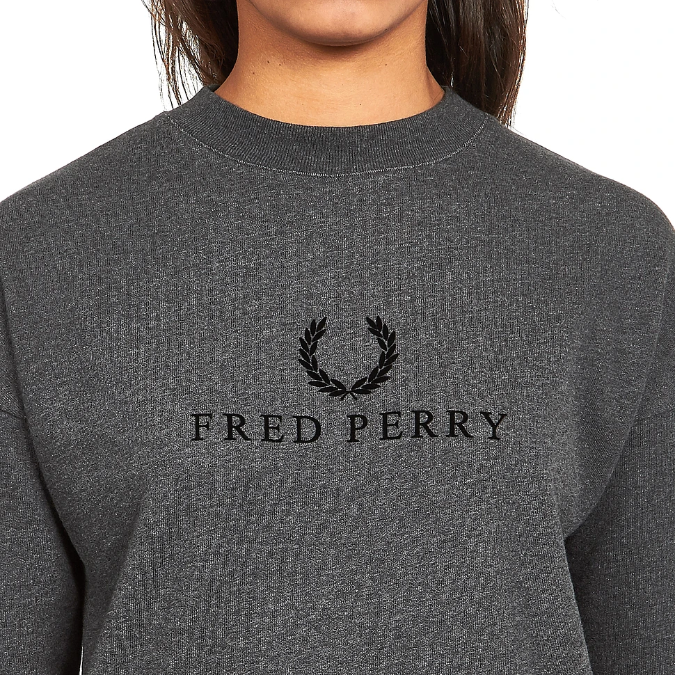Fred Perry - Textured Branded Sweatshirt