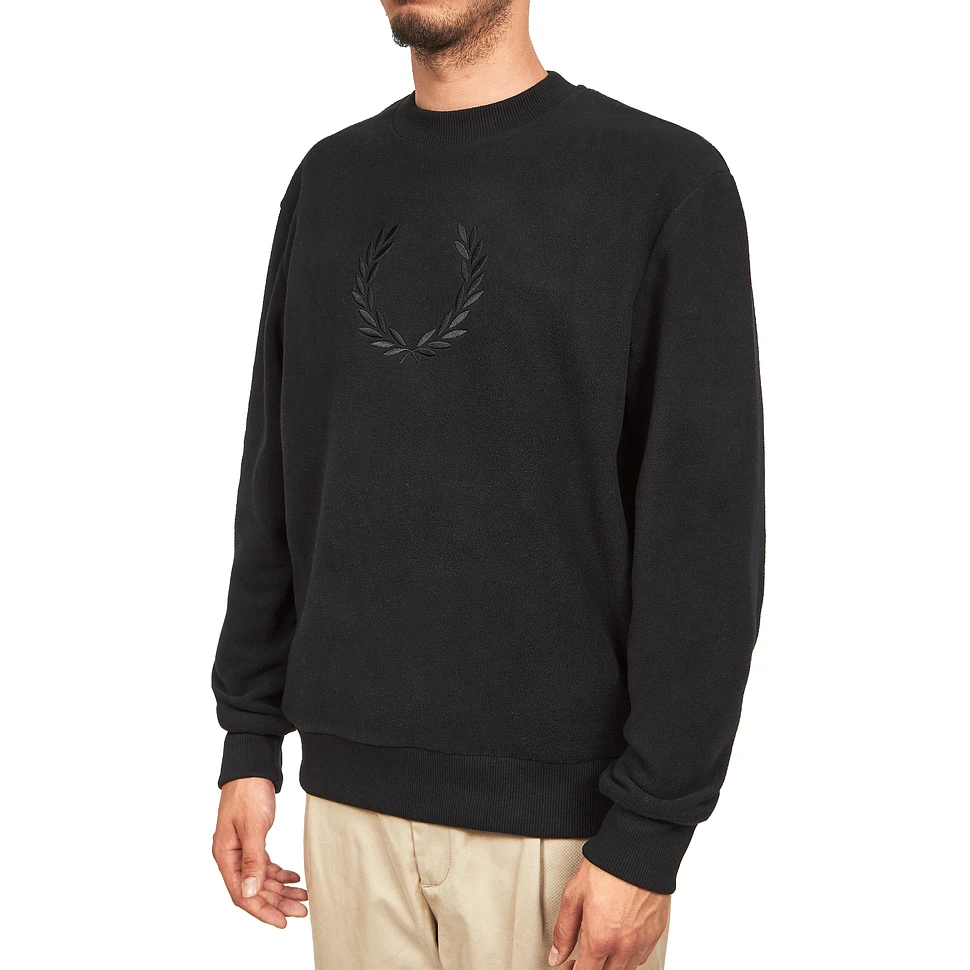 Fred Perry - Embroidered Fleece Sweatshirt