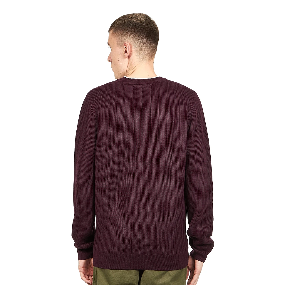 Fred Perry - Textured Crew Neck Jumper