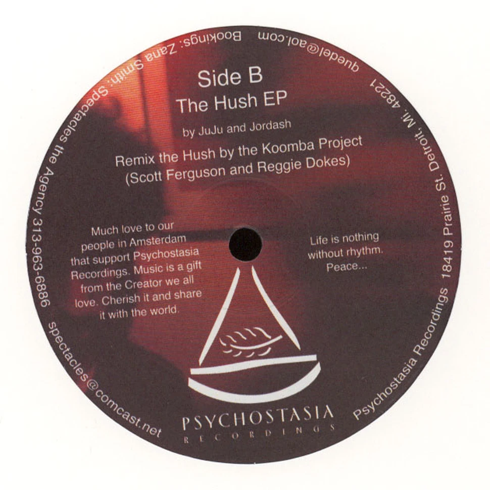 Juju And Jordash - The Hush EP