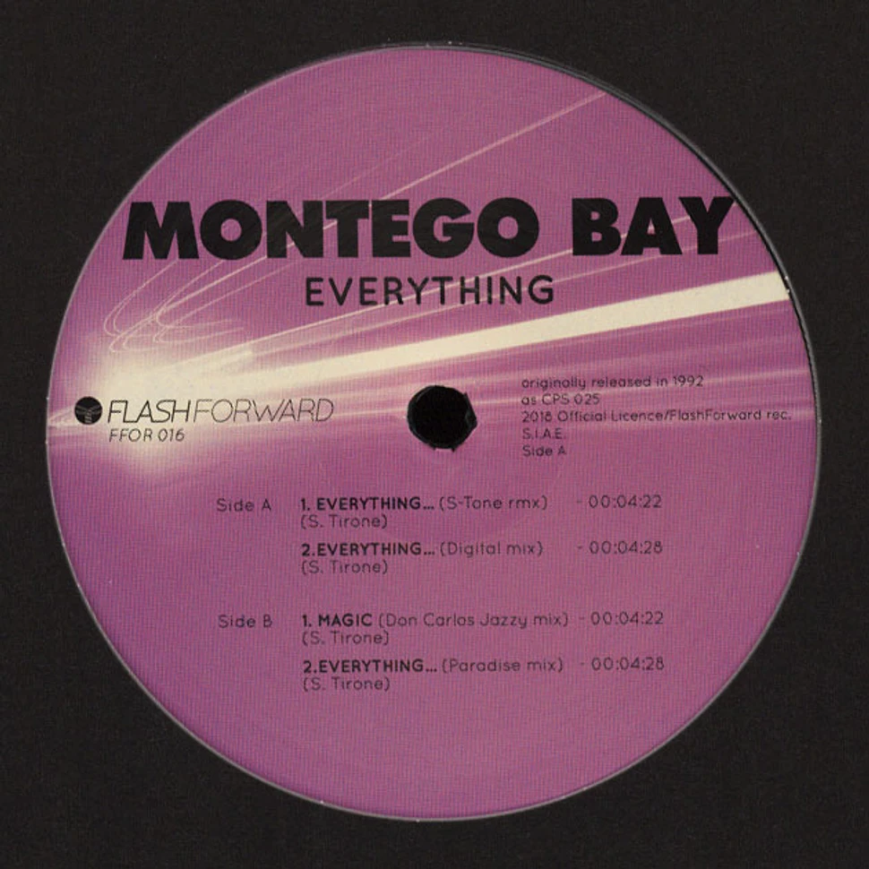 Montego Bay - Everything Black Vinyl Edition