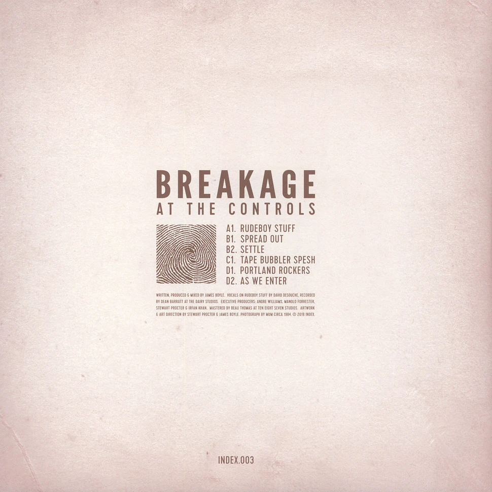 Breakage - At The Controls EP