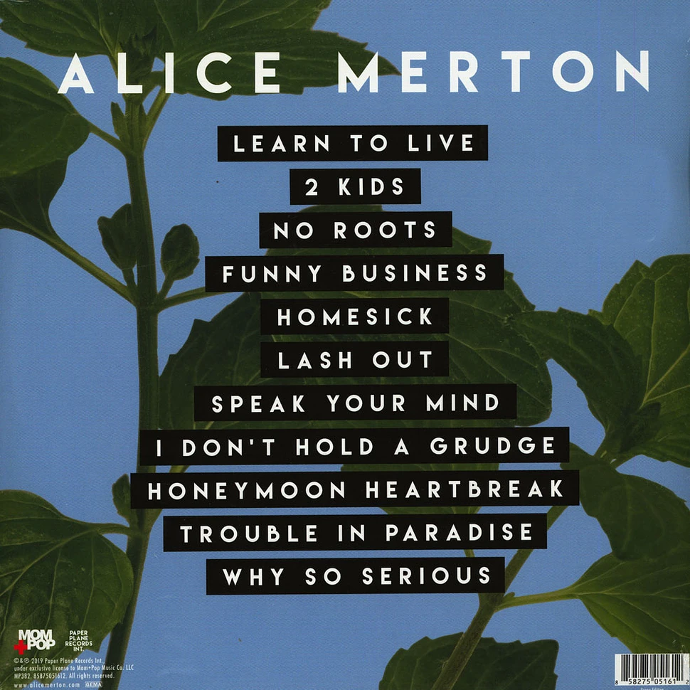 Alice Merton - Mint Green Vinyl Edition
