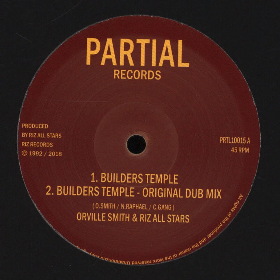 Orville Smith & Riz All Stars - Builders Temple