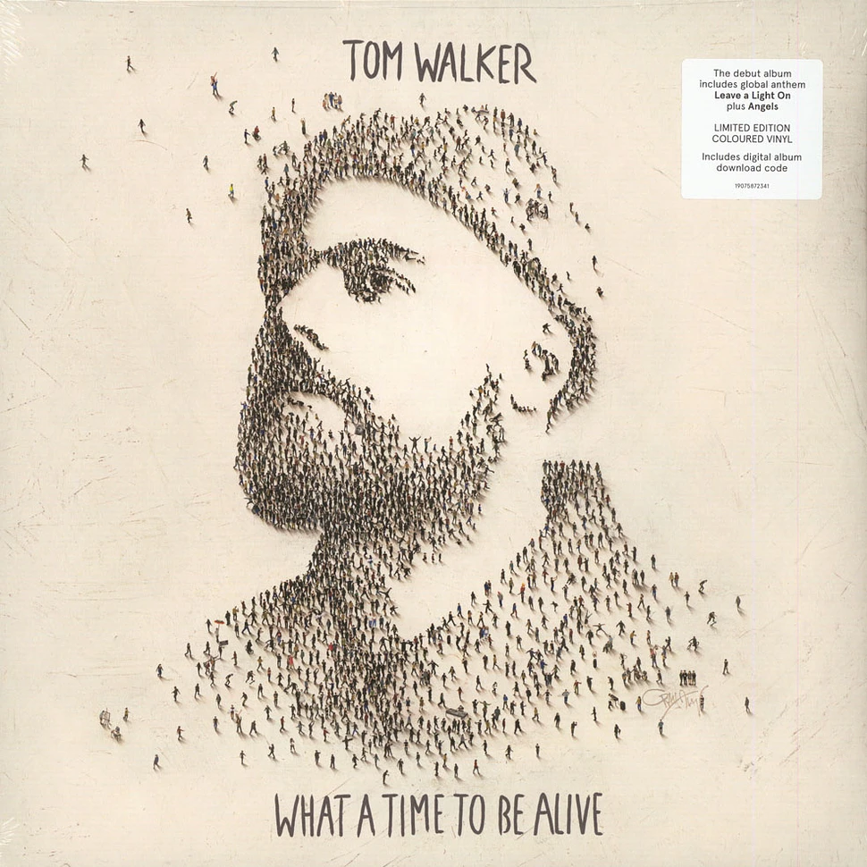 Tom Walker - What A Time To Be Alive Blue Vinyl Edition