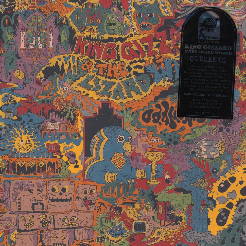 King Gizzard & The Lizard Wizard - Oddments Purple Vinyl Edition
