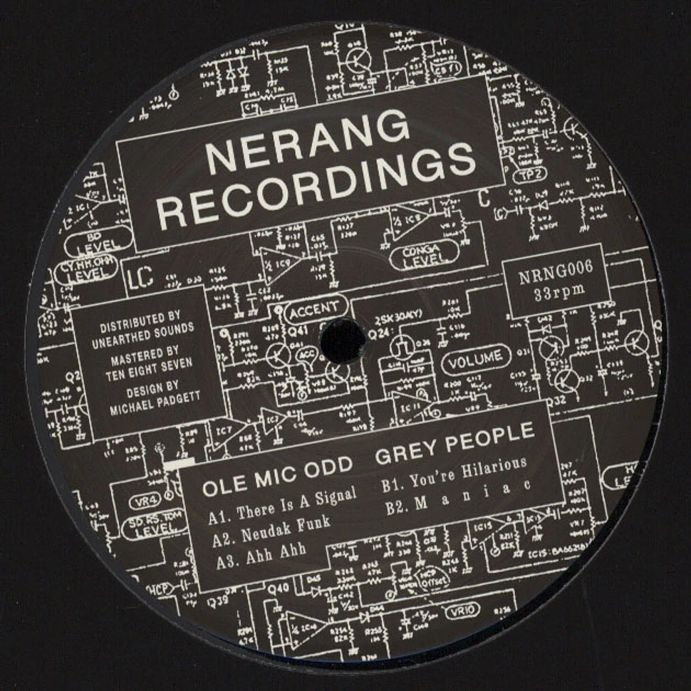 Ole Mic Odd & Grey People - Nrng006