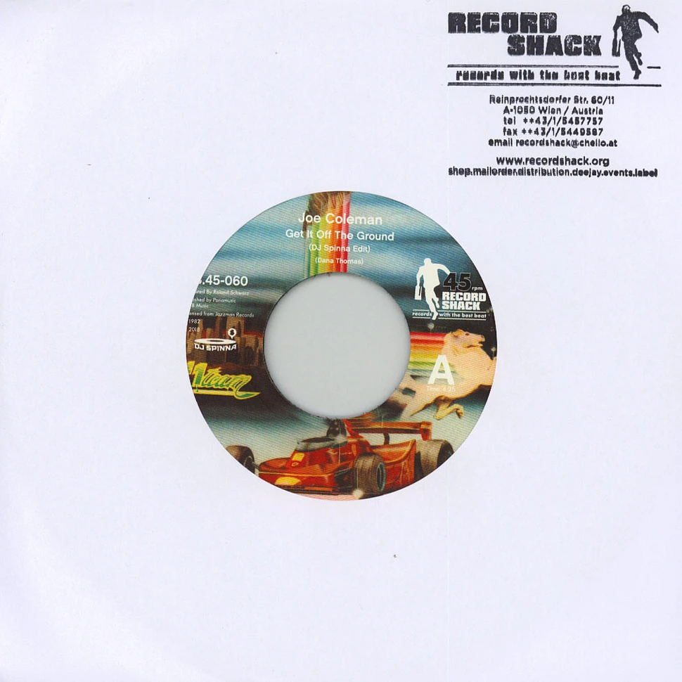 Joe Coleman - Get It Off The Ground (DJ Spinna Edit) / 7inch Version