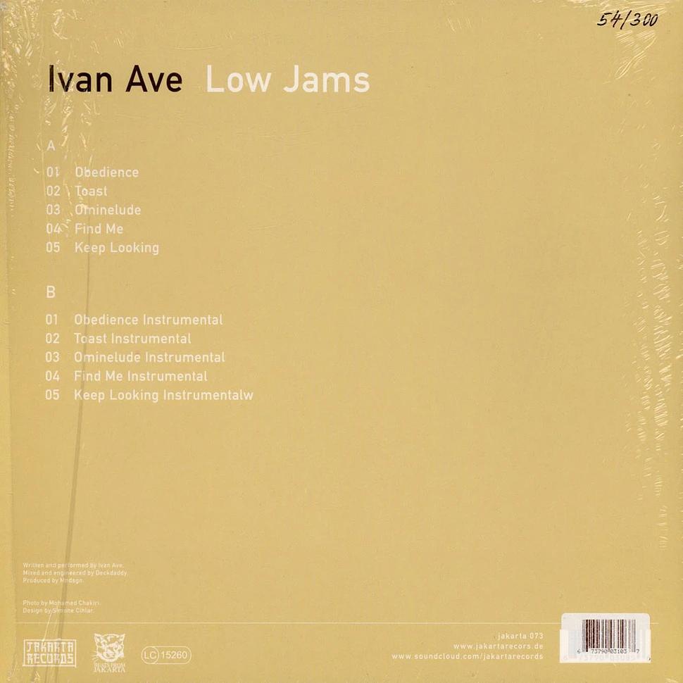 Ivan Ave - Low Jams