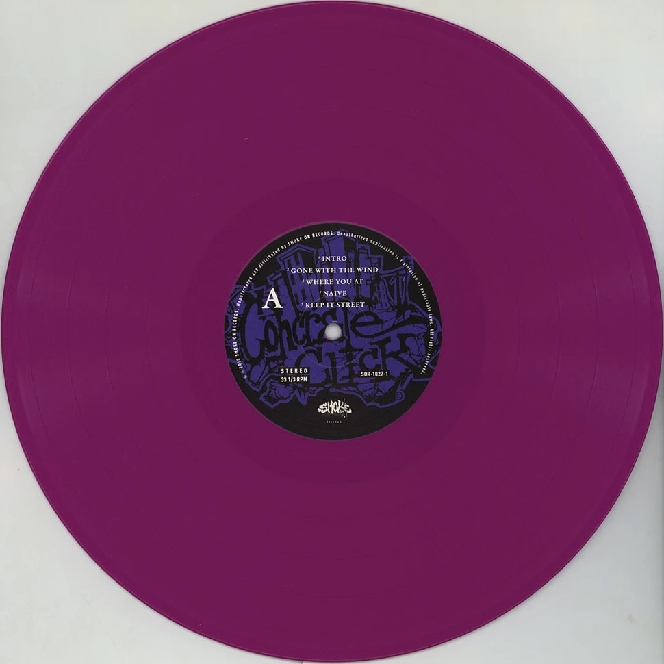 Concrete Click - Lyrical Terrorism Ep Purple Colored Vinyl Edition