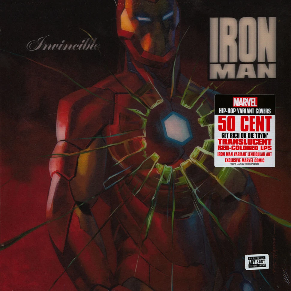 50 Cent - Get Rich Or Die Tryin' Limited Deluxe Marvel Edition Translucent Red Vinyl