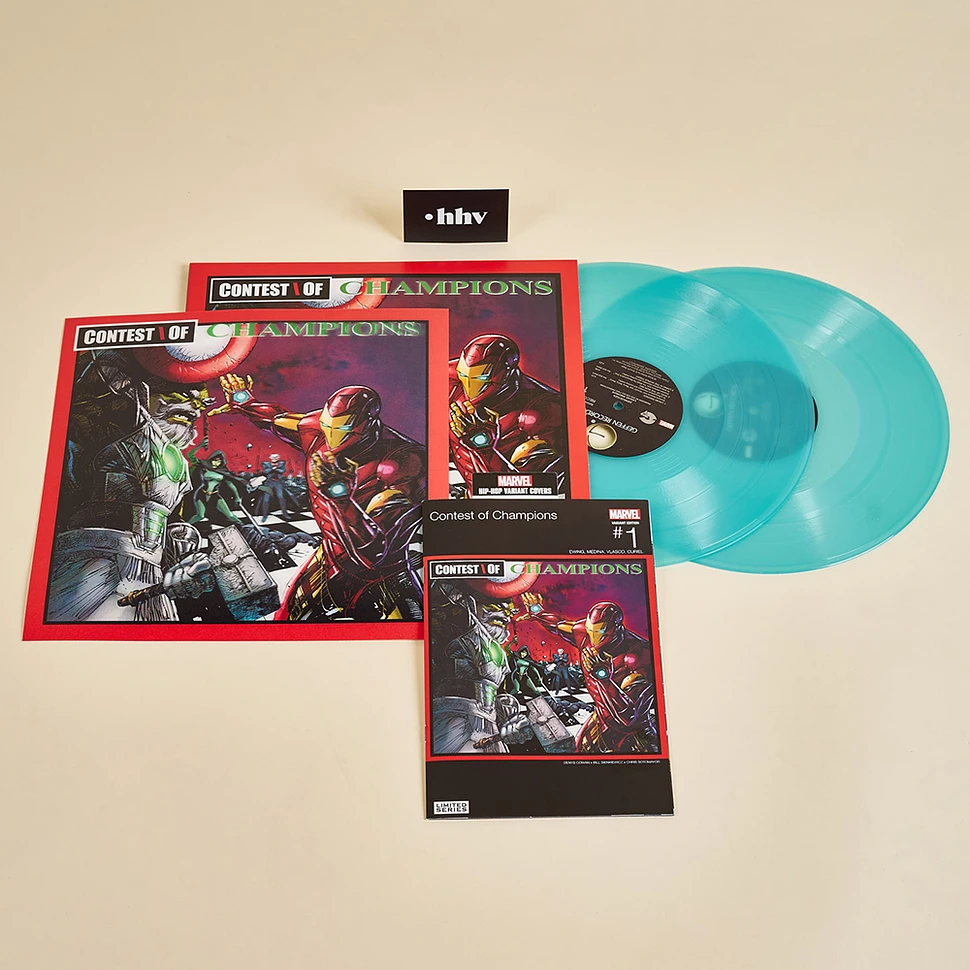 Genius / GZA - Liquid Swords Limited Deluxe Marvel Edition Sea Glass Colored Vinyl