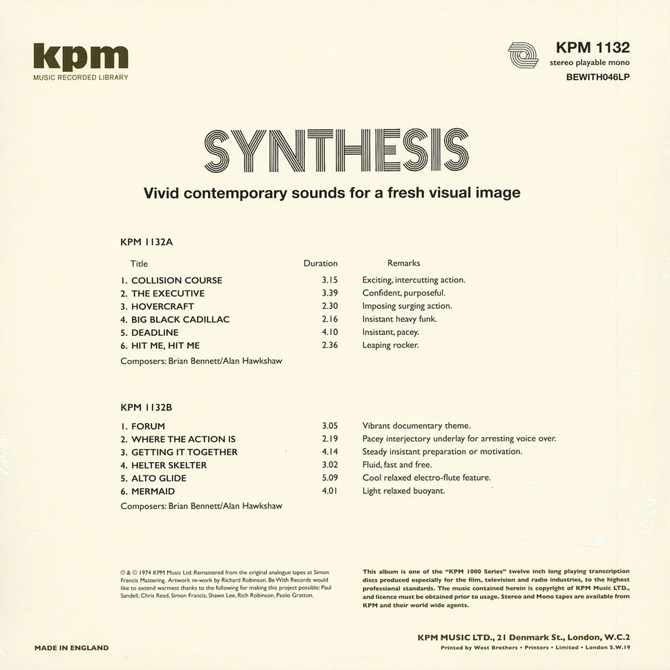 Alan Hawkshaw & Brian Bennet - Synthesis