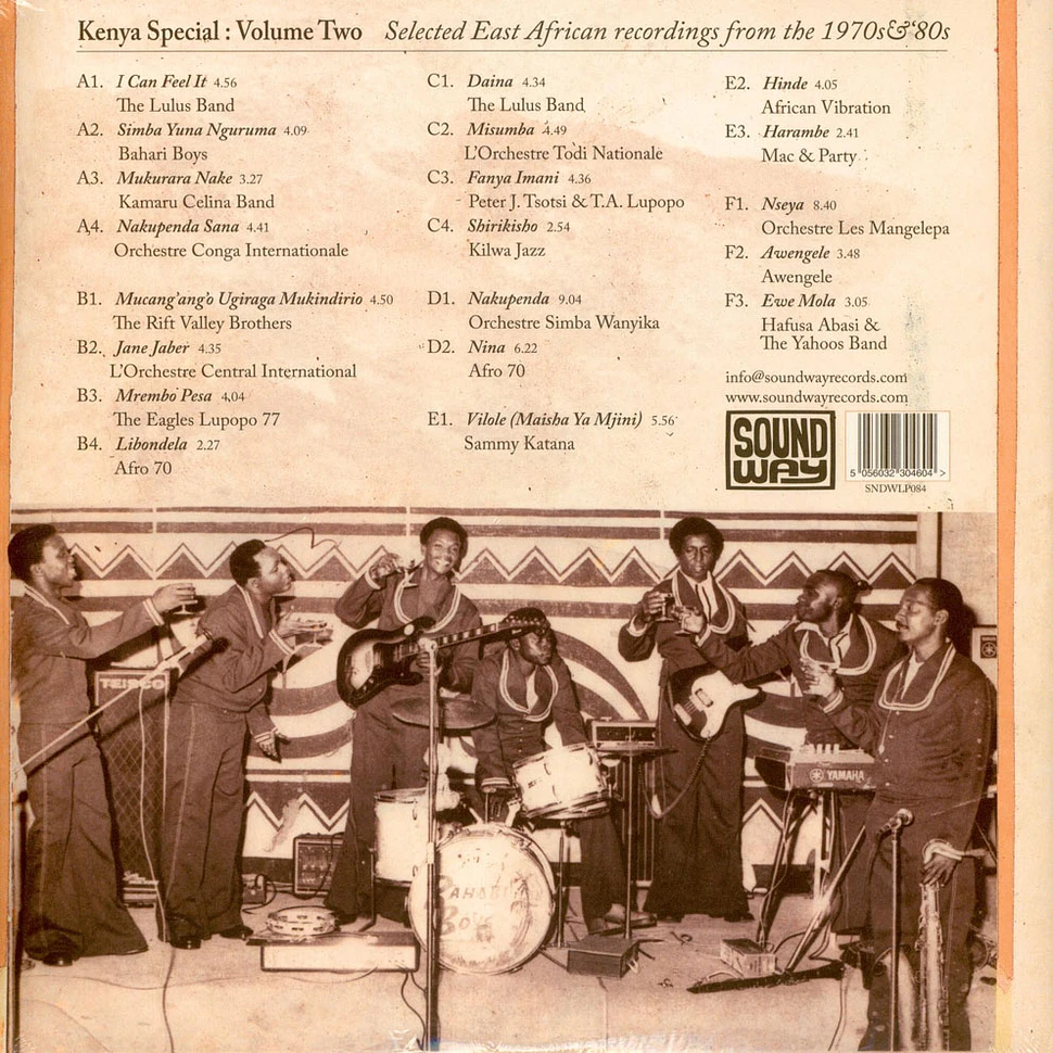 V.A. - Kenya Special: Volume Two (Selected East African Recordings From The 1970s & '80s)