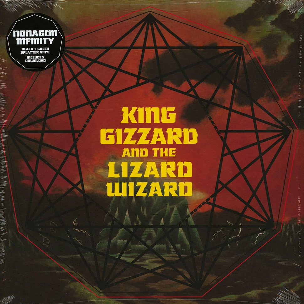 King Gizzard & The Lizard Wizard - Nonagon Infinity Black Green Splatter Vinyl Edition