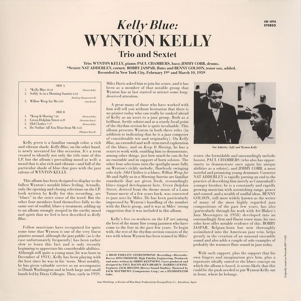 Wynton Kelly Trio & Sextet - Kelly Blue