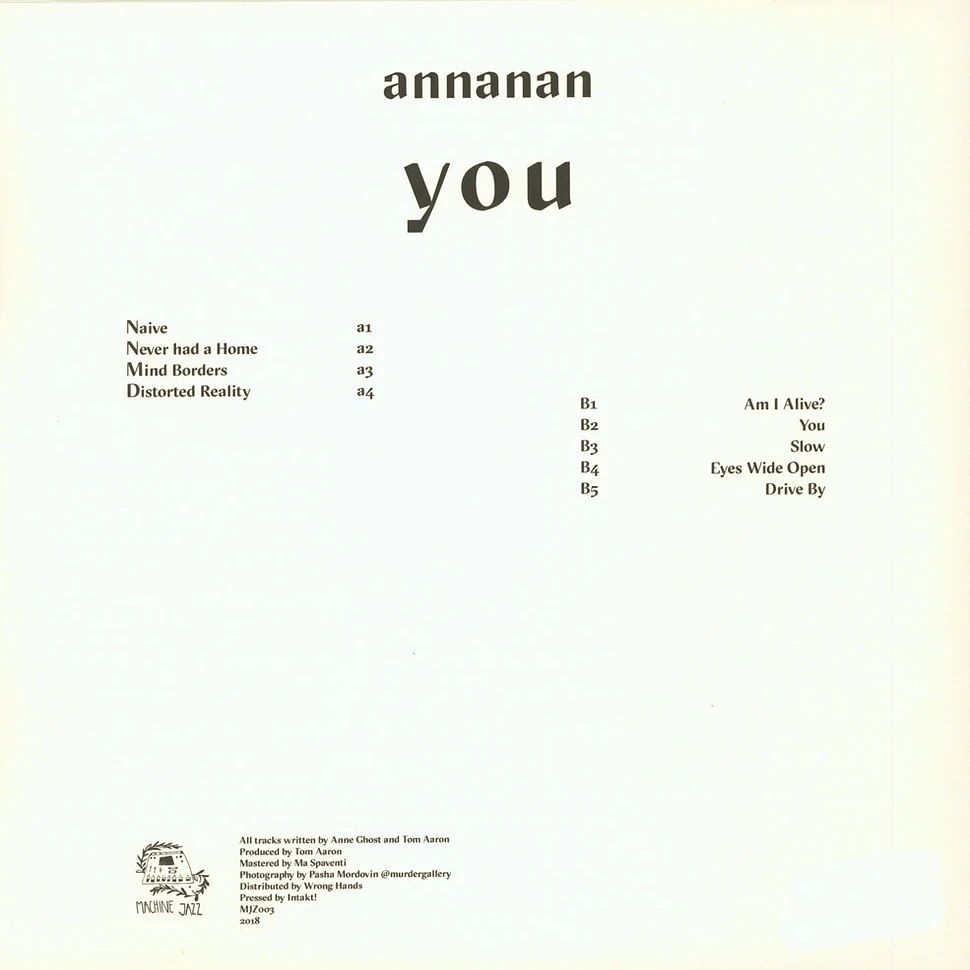 Annanan - You Grey Vinyl Edition