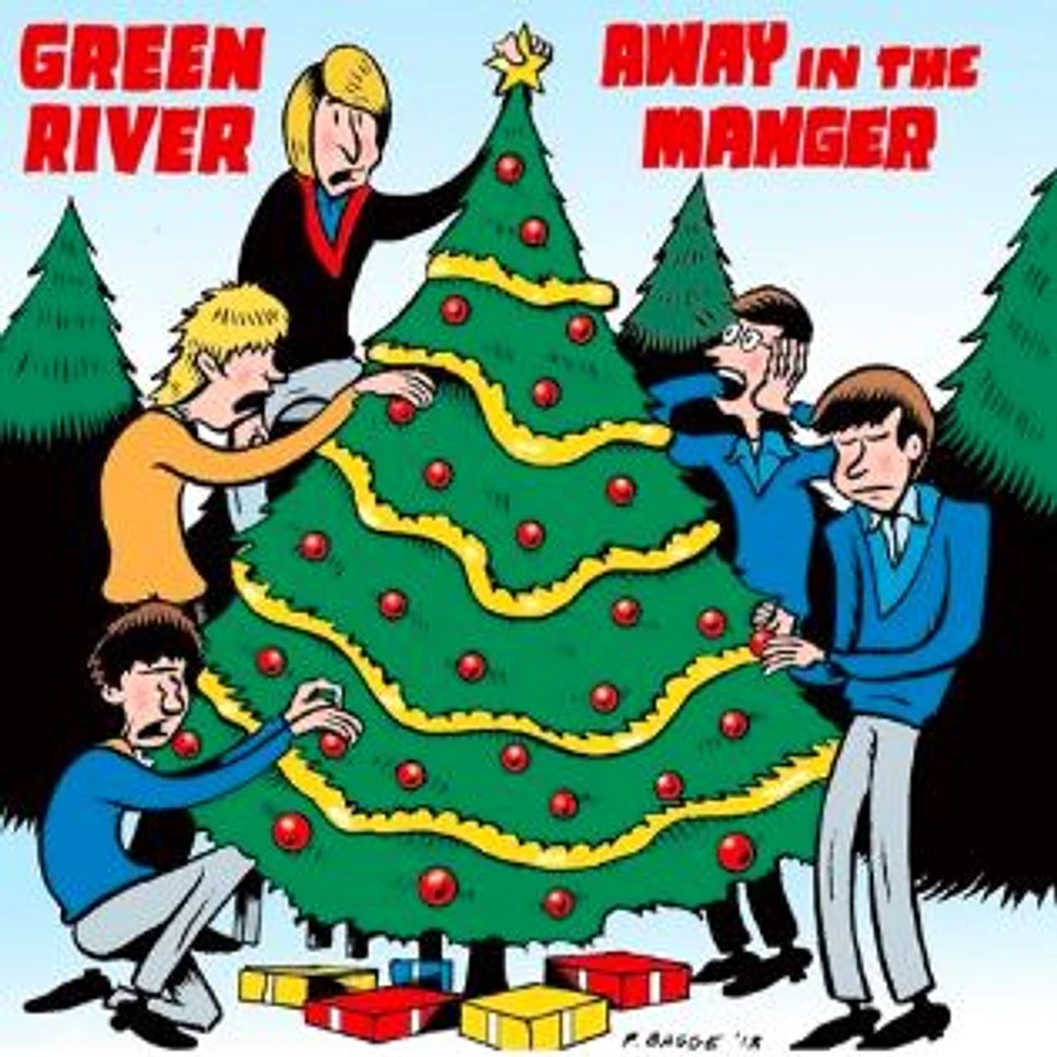 Green River / U-Men - Away In A Manger / Blue Christmas