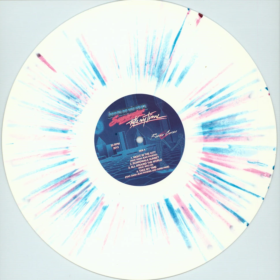 Highway Superstar - Take My Time White Vinyl Edition W/ Blue & Purple Splatter