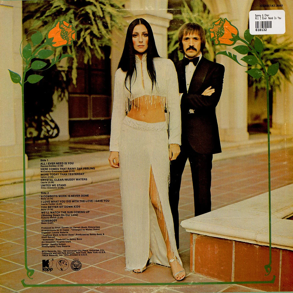 Sonny & Cher - All I Ever Need Is You