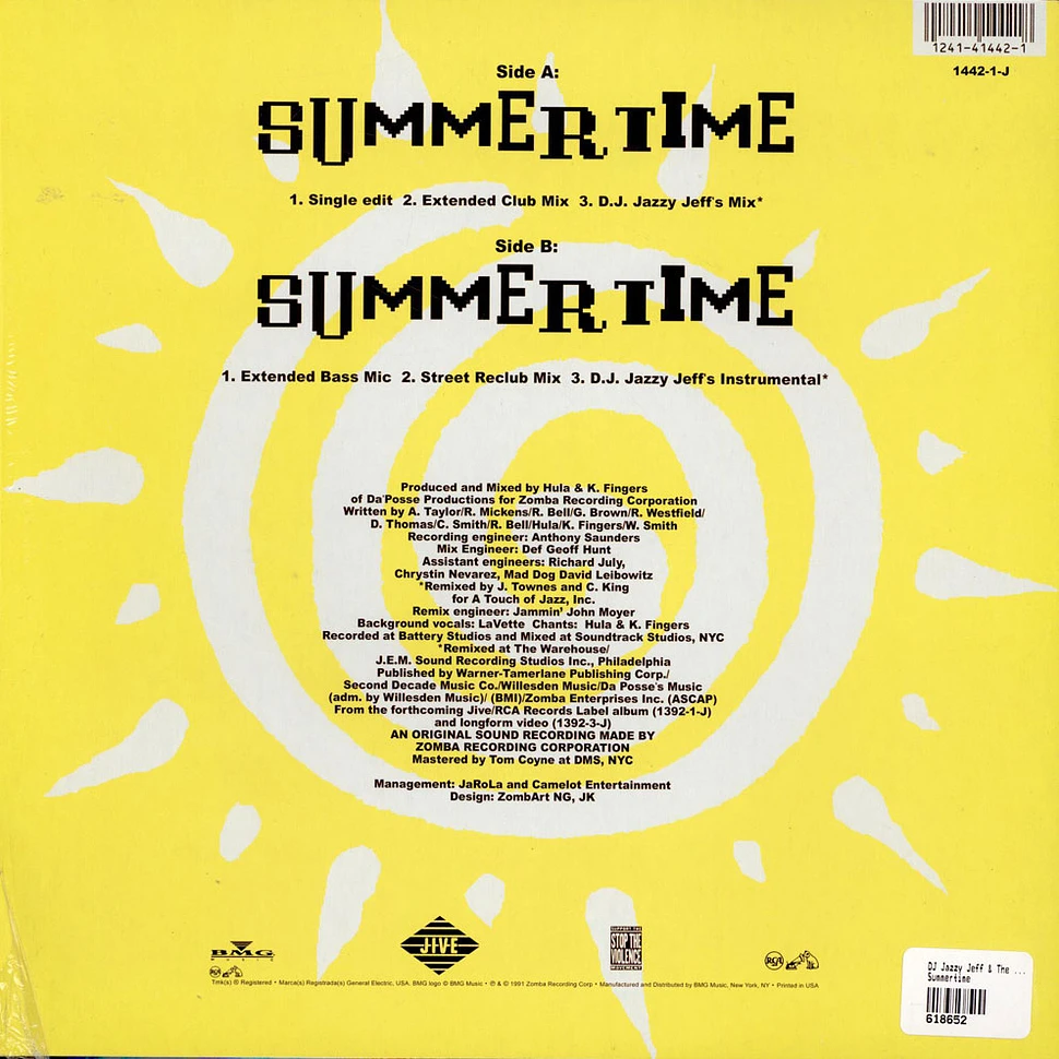 DJ Jazzy Jeff & The Fresh Prince - Summertime