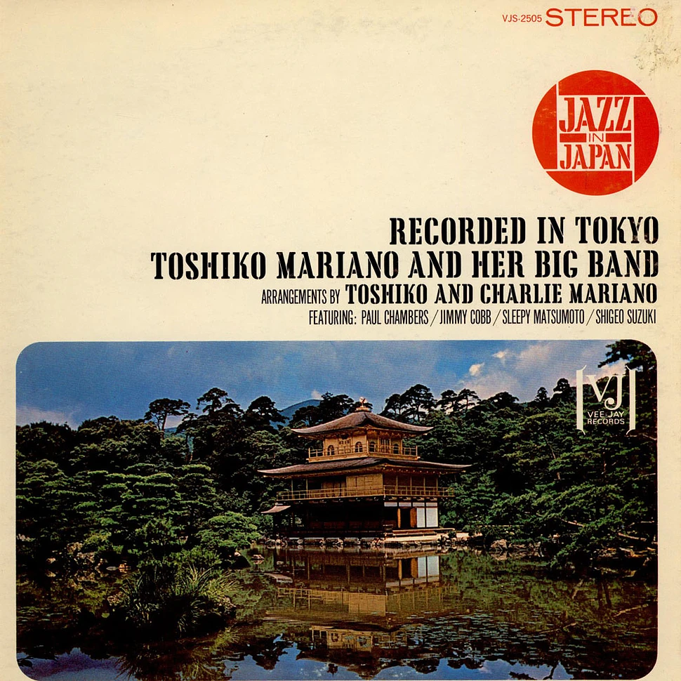 Toshiko Mariano And Her Big Band - Jazz In Japan Recorded In Tokyo