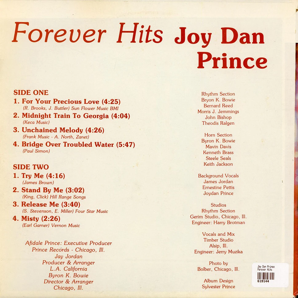 Joy Dan Prince - Forever Hits