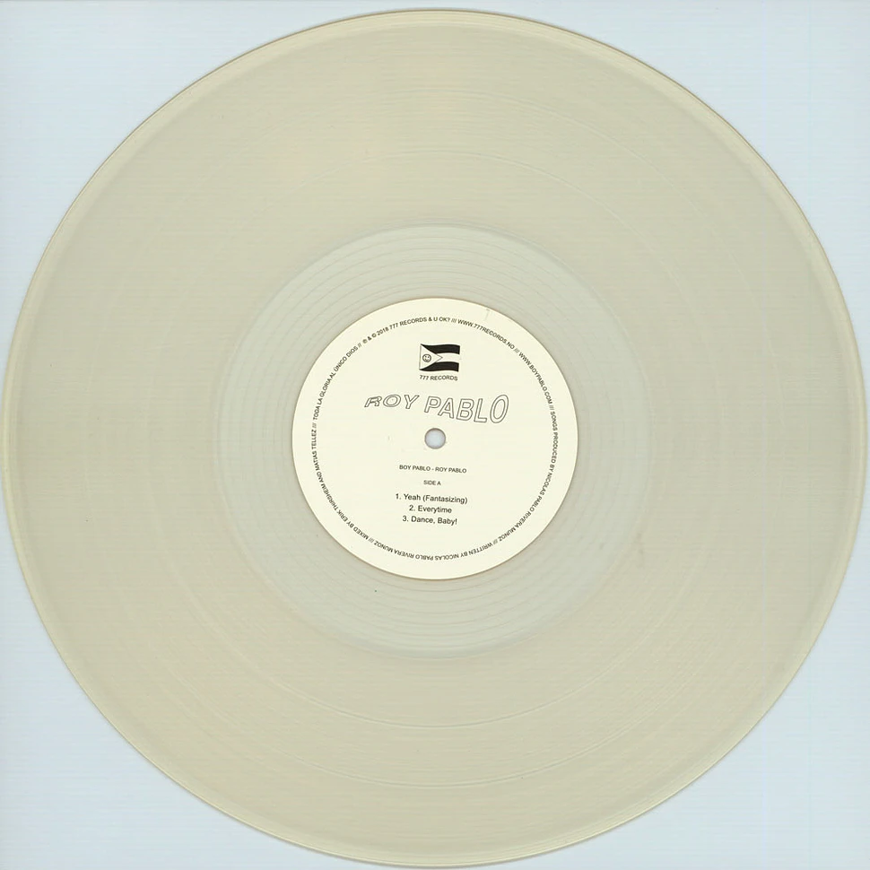 Boy Pablo - Roy Pablo EP Clear Vinyl Edition