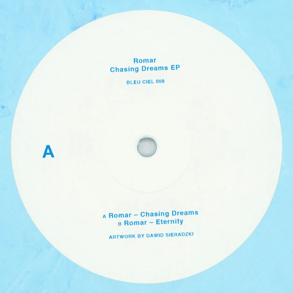 Romar - Chasing Dreams EP Blue White Marbled Vinyl Edition