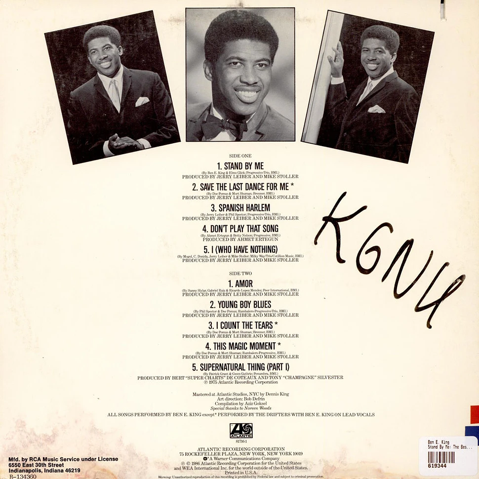 Ben E. King - Stand By Me: The Best Of Ben E. King And Ben E. King With The Drifters