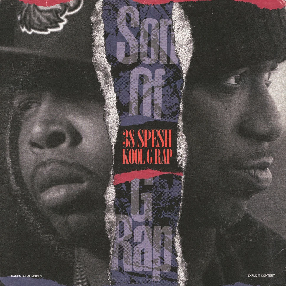 38 Spesh & Kool G Rap - Son Of G Rap Blue & Red Vinyl Edition