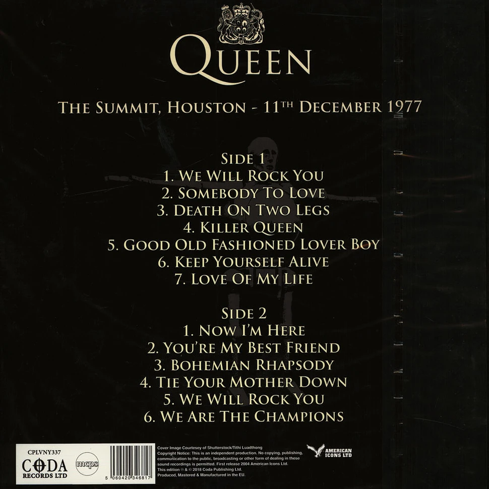Queen - News Of The World In Concert Green Vinyl Edition