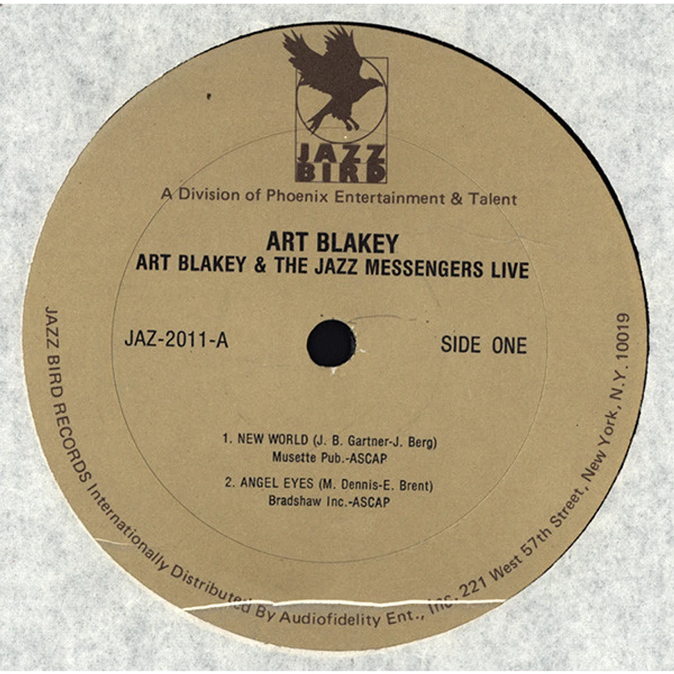 Art Blakey & The Jazz Messengers - Live