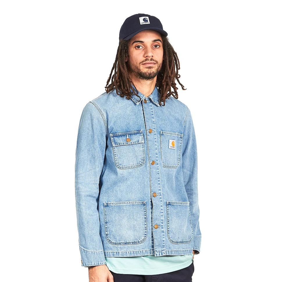 Carhartt WIP - Michigan Chore Coat "Norco" Blue Denim, 11.25 oz