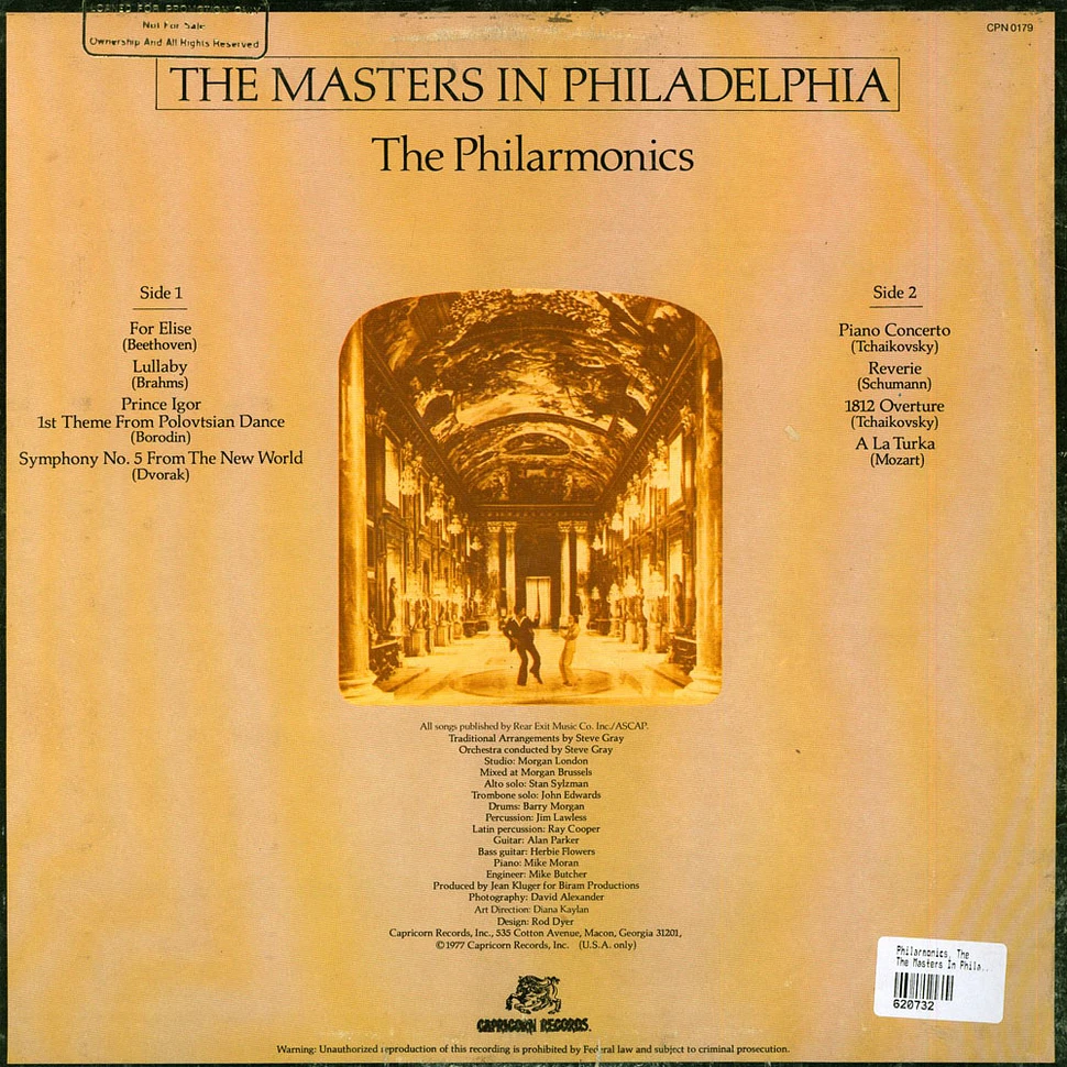 The Philarmonics - The Masters In Philadelphia